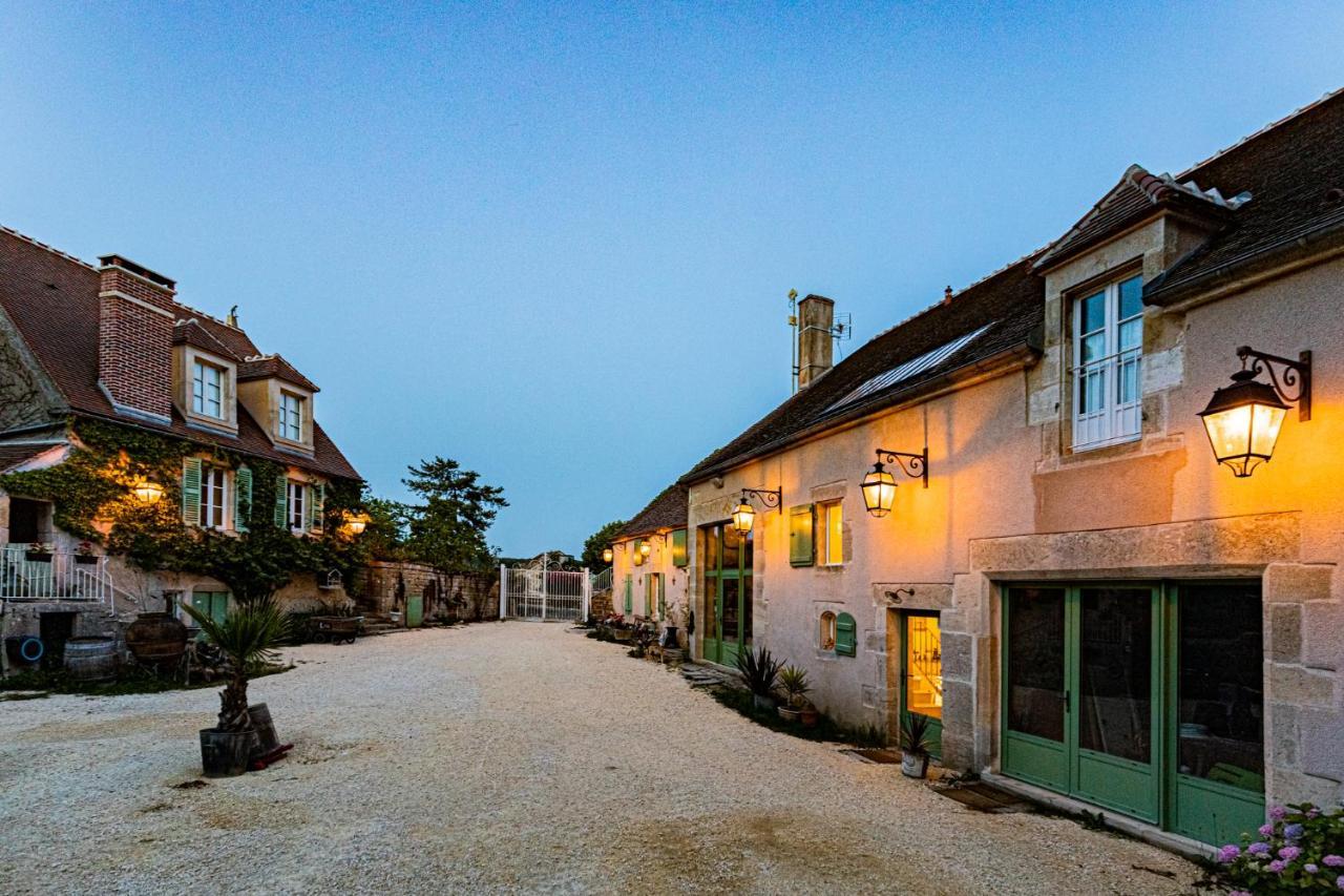 Le Domaine Des Carriers Bed and Breakfast Chevroches Exteriör bild