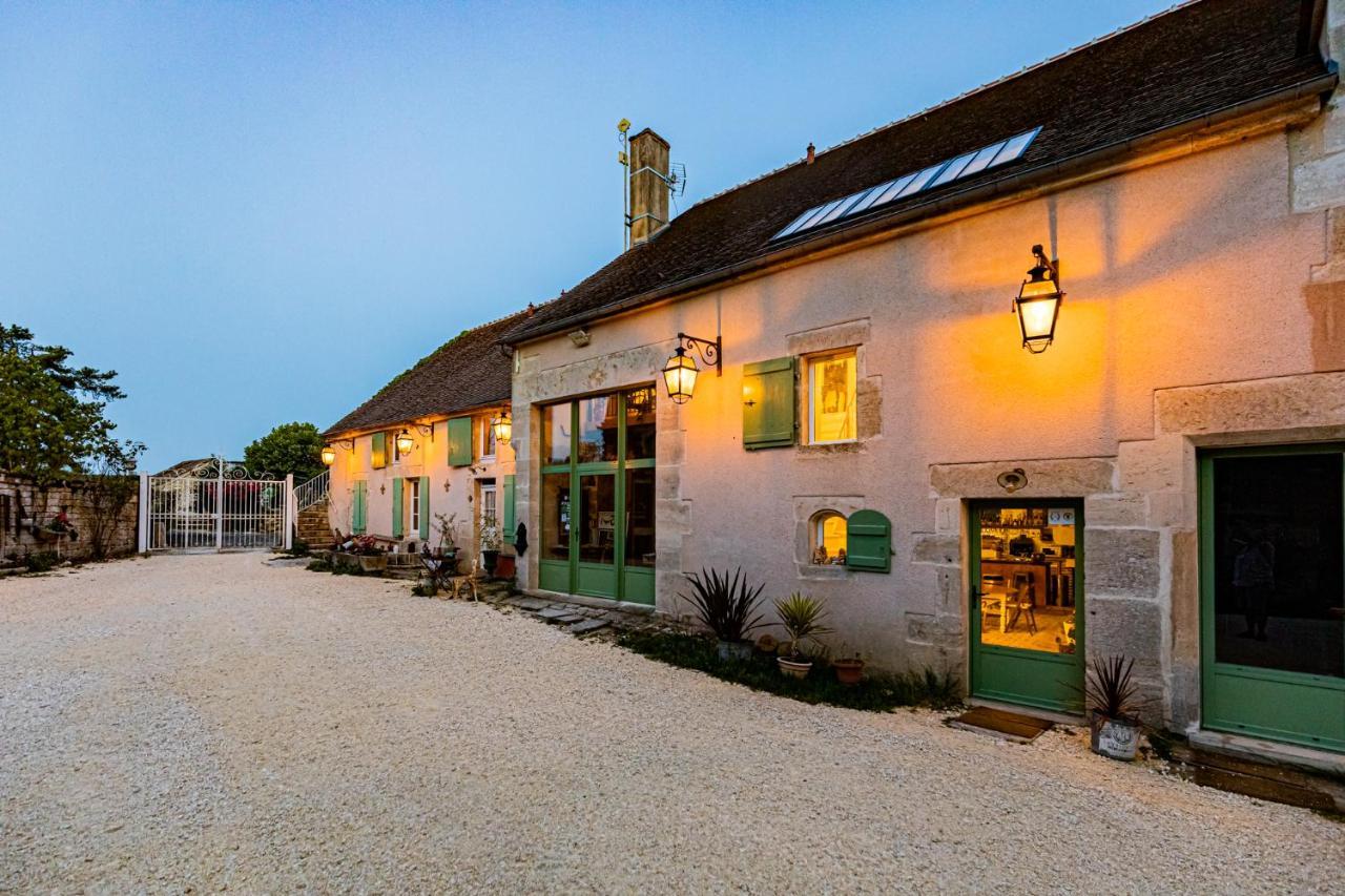 Le Domaine Des Carriers Bed and Breakfast Chevroches Exteriör bild