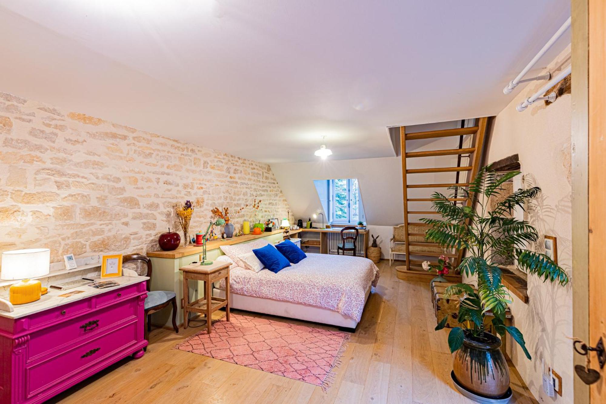 Le Domaine Des Carriers Bed and Breakfast Chevroches Rum bild
