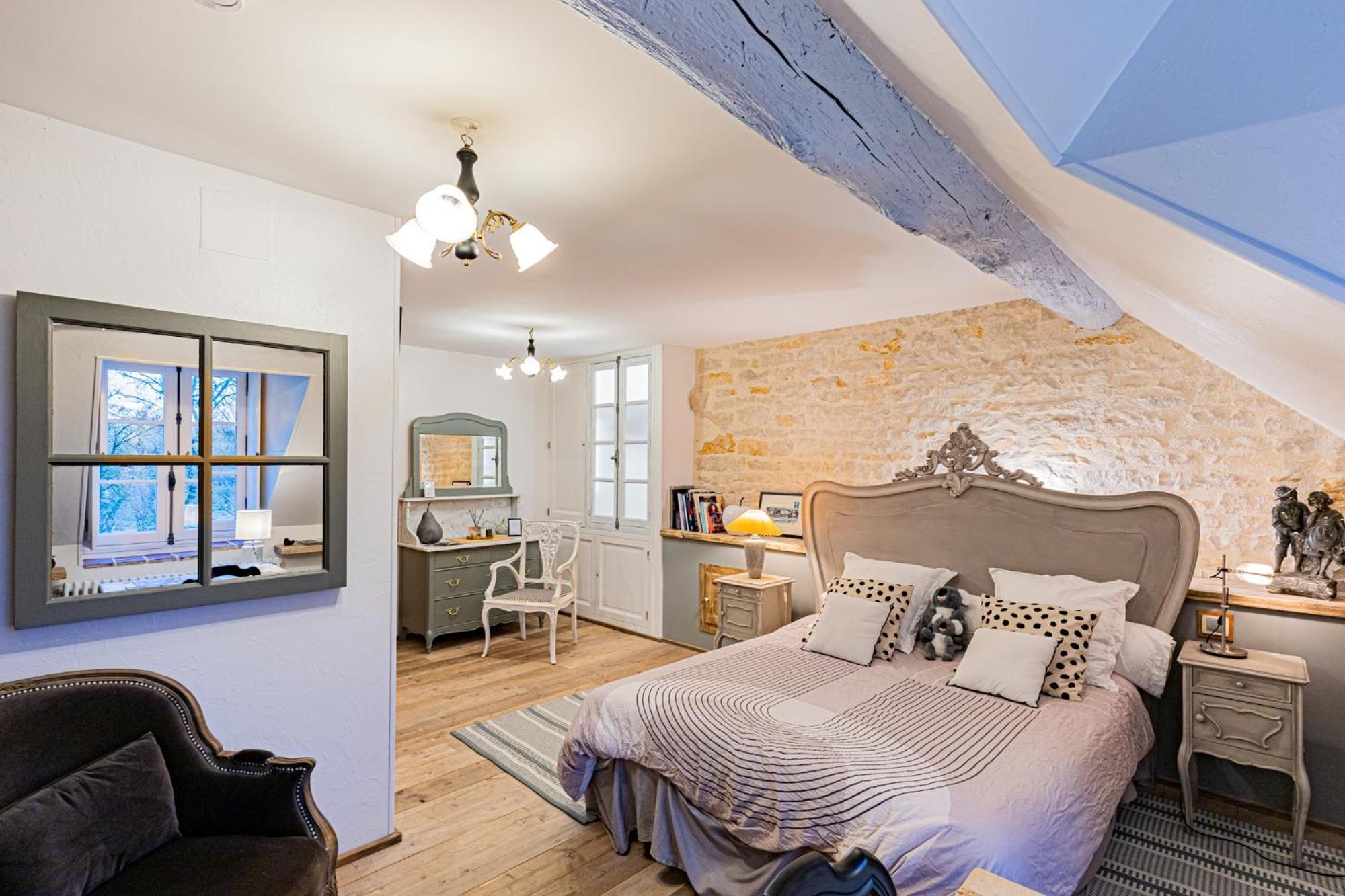 Le Domaine Des Carriers Bed and Breakfast Chevroches Rum bild