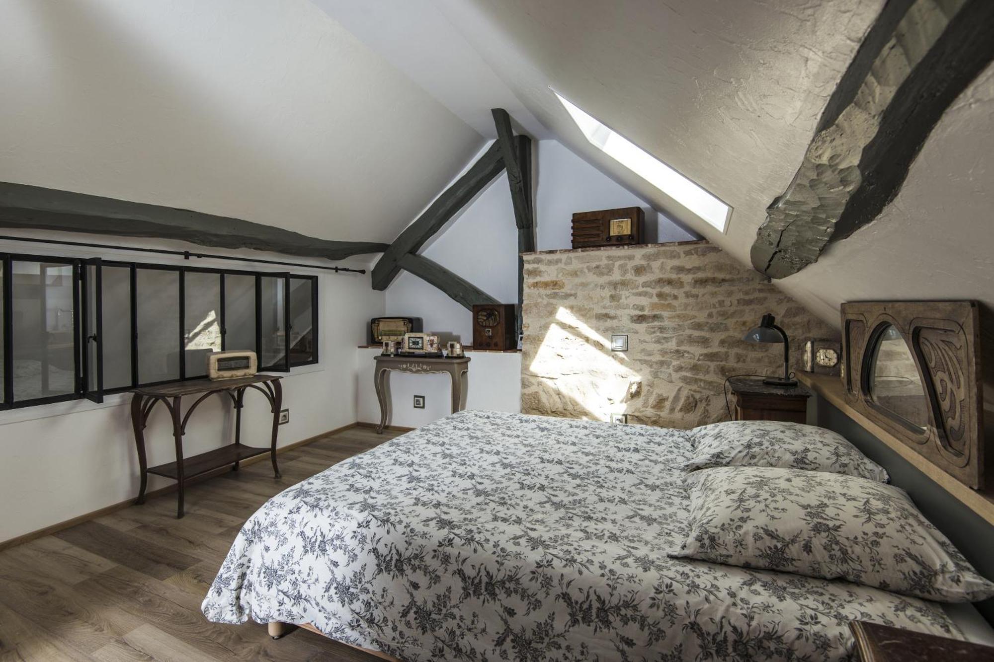 Le Domaine Des Carriers Bed and Breakfast Chevroches Rum bild